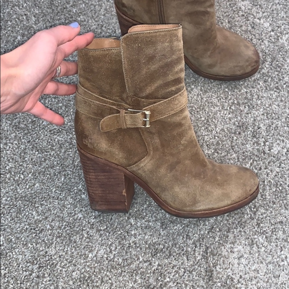 Sam Edelman suede booties